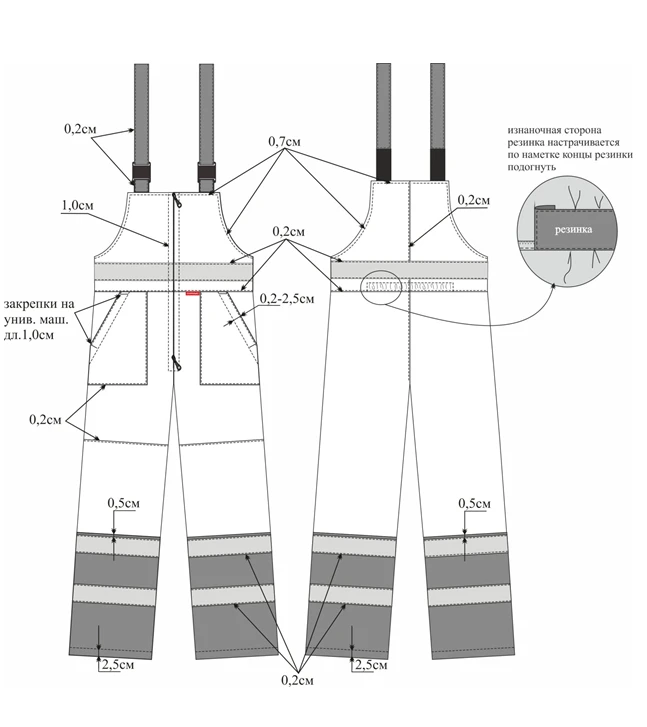 Semi-combi-suit "SIRIUS-TERMINAL-3-ROSS"