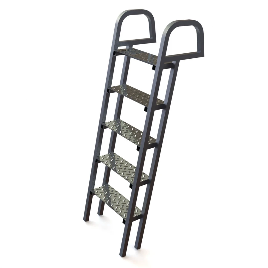 Aluminium half-girder with 70° lifting angle LPA-2000-150