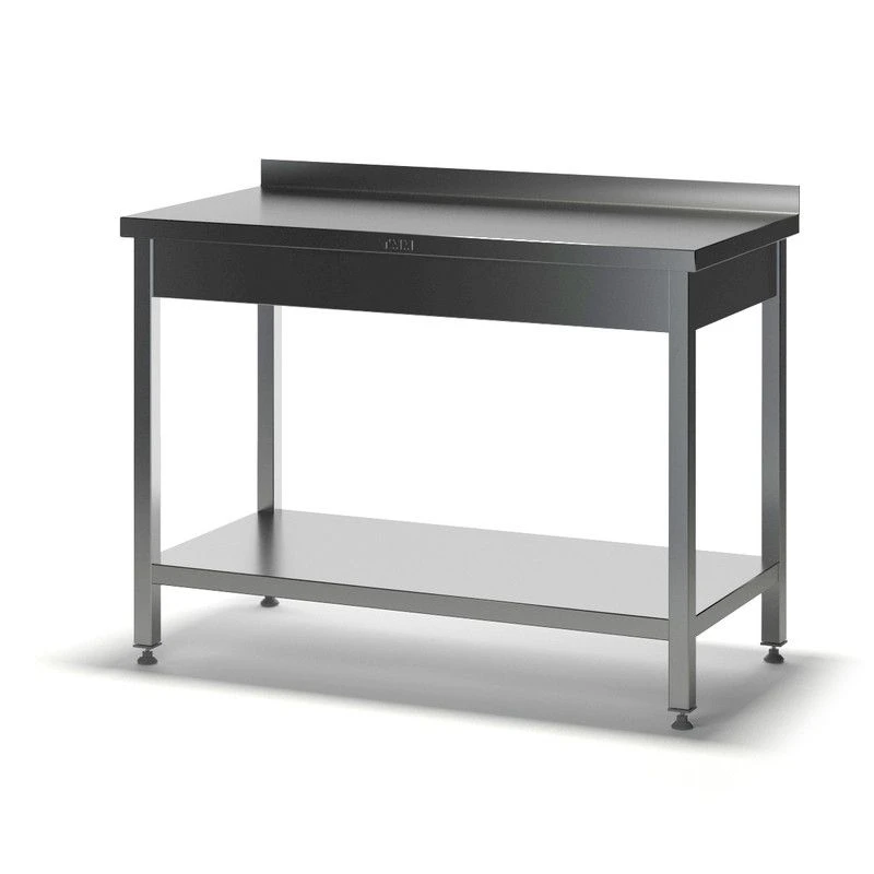 Cutting table SRP-2 (with side) made of stainless steel