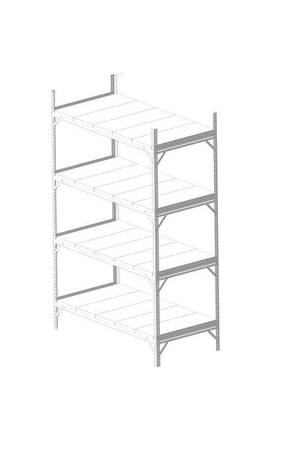 Shelving unit ST-300 2000*181515*508 (metal flooring)