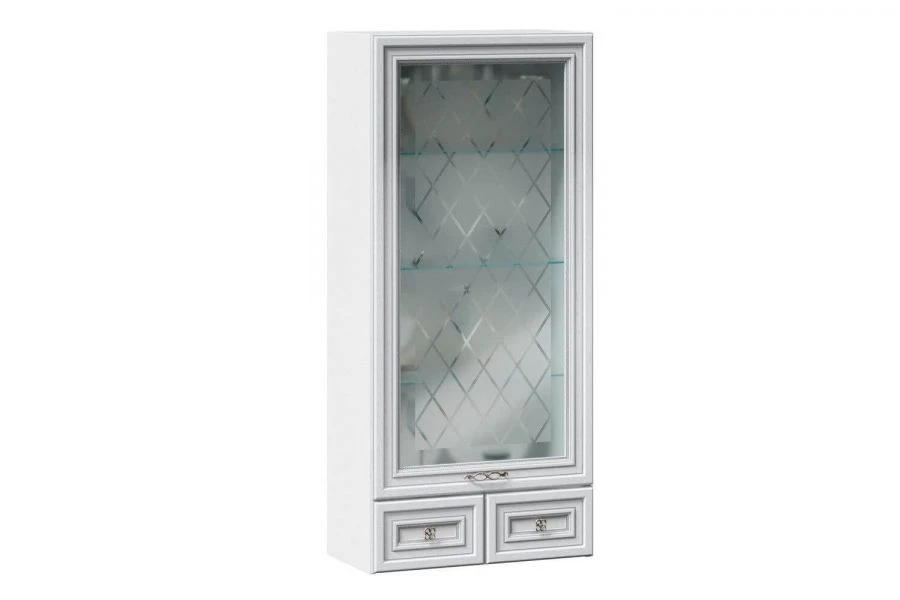 Italy LD.275760.000 Front door set cabinet with display cabinet 600 (Light Oak )