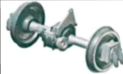 Non-drive wheel pair of special rolling stock 1024U.05.04.000