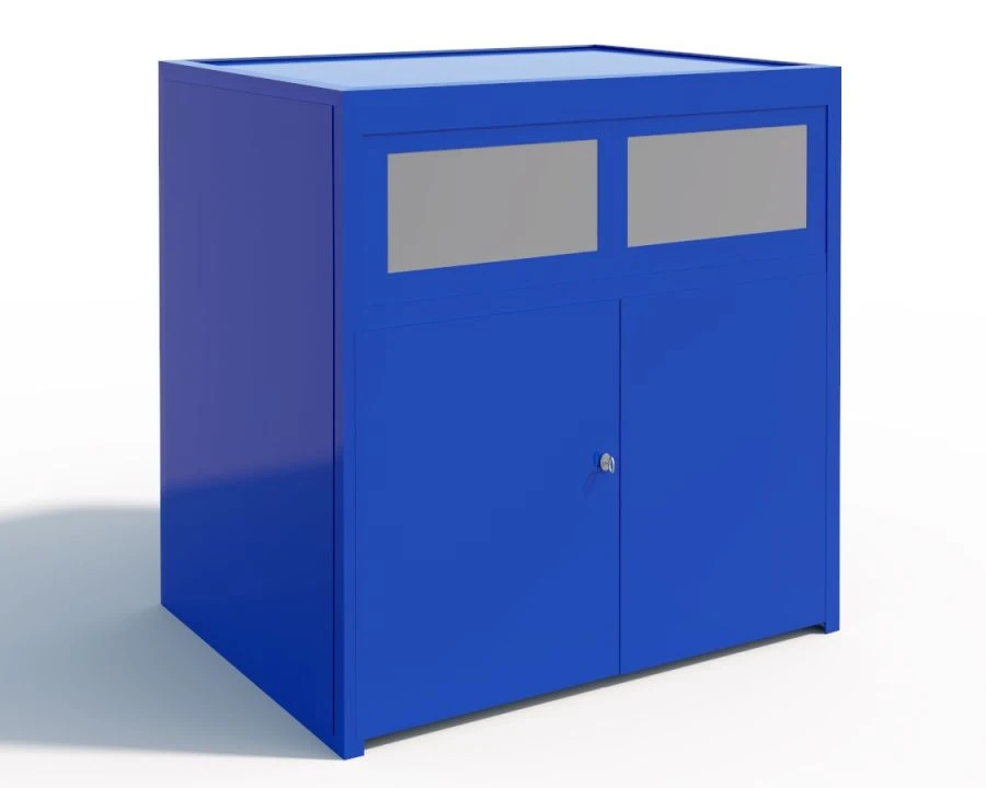 Container (module) for separate (selective) collection and accumulation of solid waste and/or secondary resources (KM-RS)