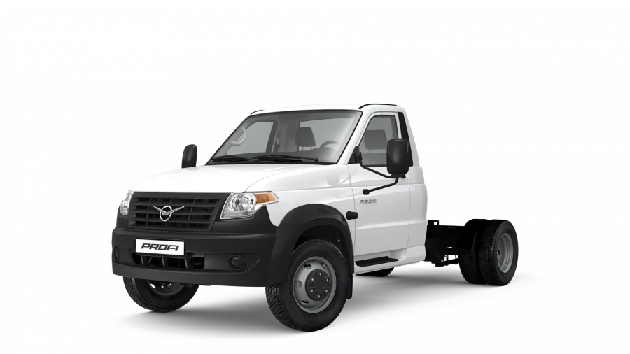 Chassis with UAZ cab 236021-2122-20