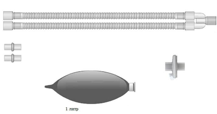 Respiratory devices for joint use with anaesthetic and resuscitation equipment, version: a
