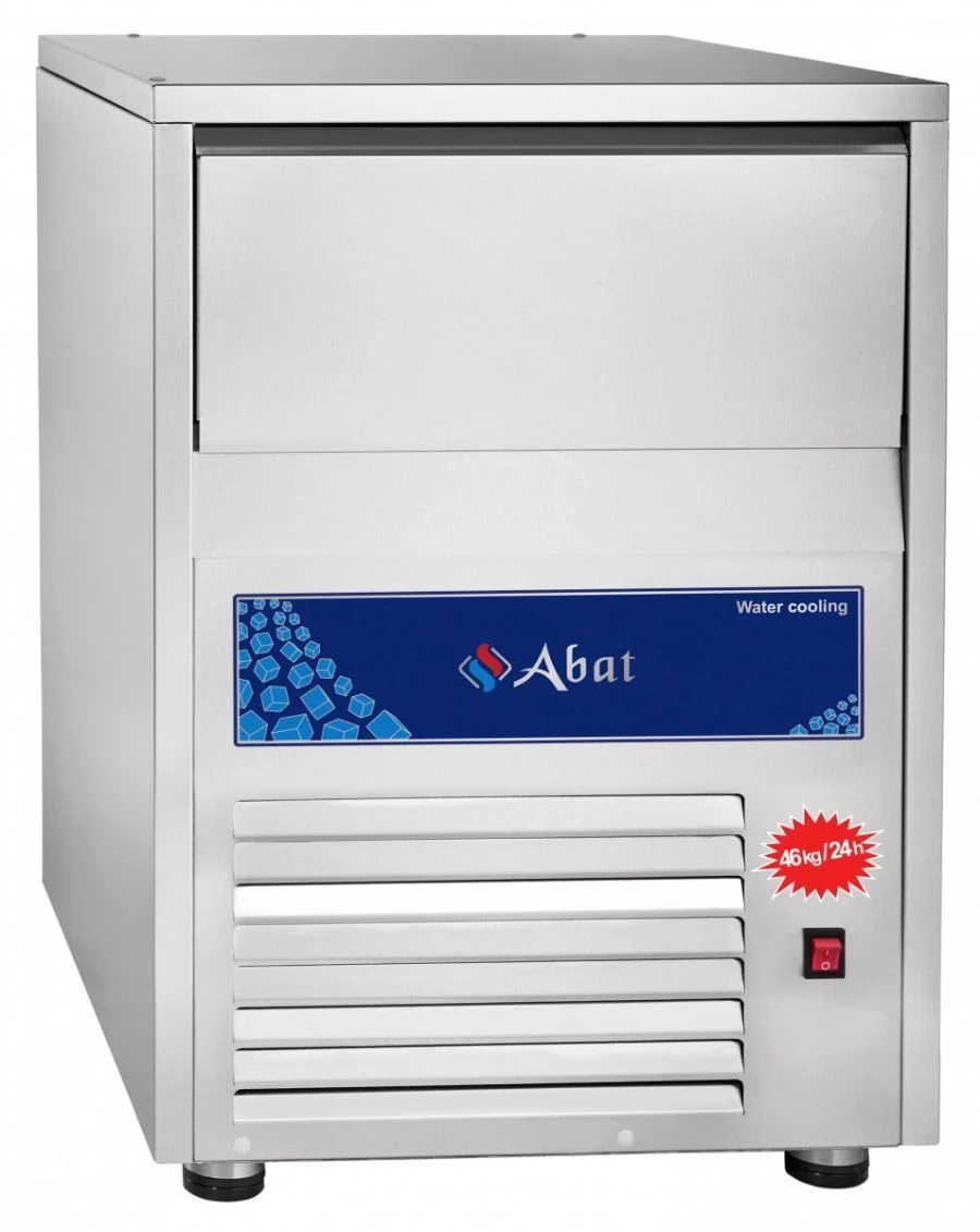 Ice cube ice maker with water-cooled condenser LG-46/15K-01