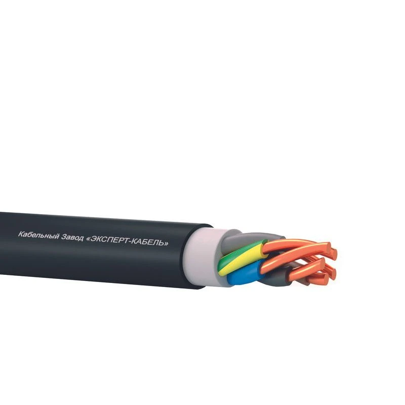 Power cables for voltage up to 1 kV with insulation made of ethylene propylene resin and PVC plastic sheath ARvEKShv