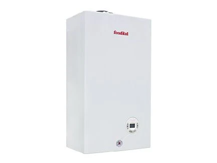 Wall-mounted gas-fired hot-water heating boiler (nominal heat output 24 kW), model ANTEA RBTFS 24