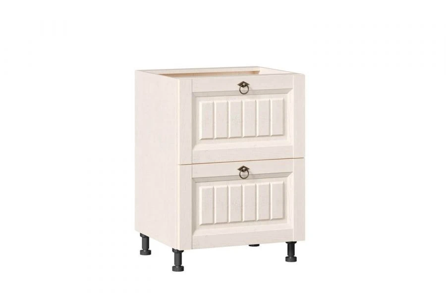 Type 4 LD.270130.000 Kitchen cabinet 600 with 2 drawers body (Oak Provence )