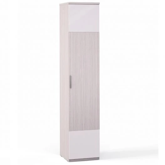 Rimini Ice F9A-01.CG/CM, Wardrobe 1 div. panel, shelves panel. (from the set of modular furniture Rimini Ice )