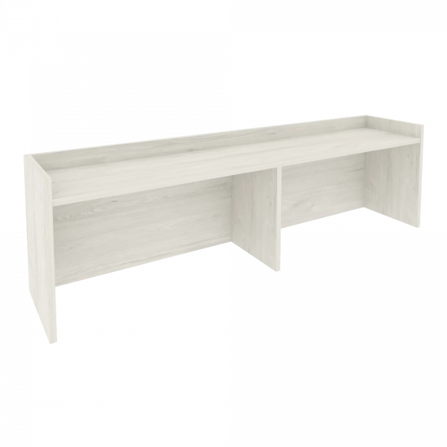 Wooden reception desk for retailers of Style series.