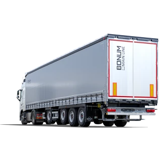 Semi-trailer BONUM 928111 (modifications 928111-11) KpTrDsM