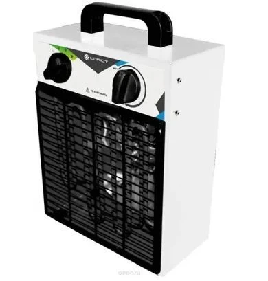 Electric fan heater of "Loriot" trade mark, model Loriot LT-03PE