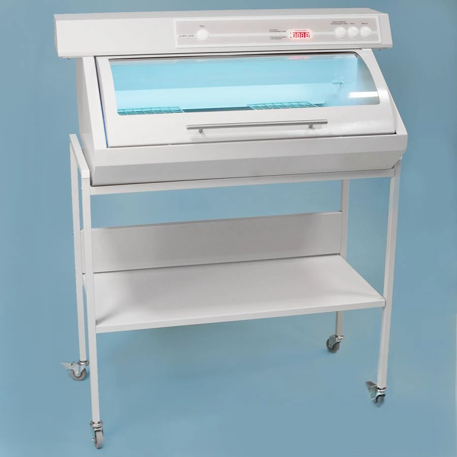 UV-bactericidal chamber for storage of sterile medical instruments KB-"Ya"-FP according to TU 9452-001-55307168-2004: execution