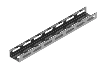 Profile U-shaped PMU 80x40, with overall dimensions from 80x40x1000 mm to 80x40x3000 mm, with metal thickness from 2,0 mm to 2,5