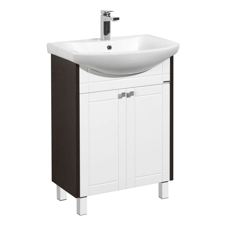 Cabinet under the sink Aquaton Alpina 65 wenge 1A133401AL5001.A133.4.01A.L50.0
