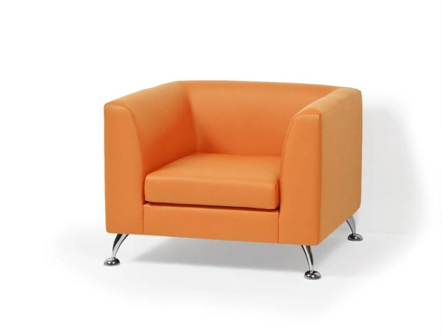 Upholstered armchair "EVA" series