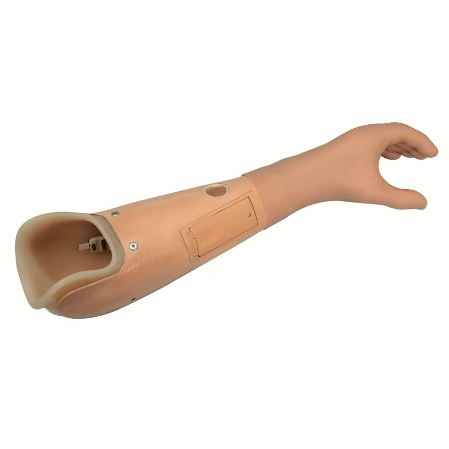 Forearm prosthesis with microprocessor control