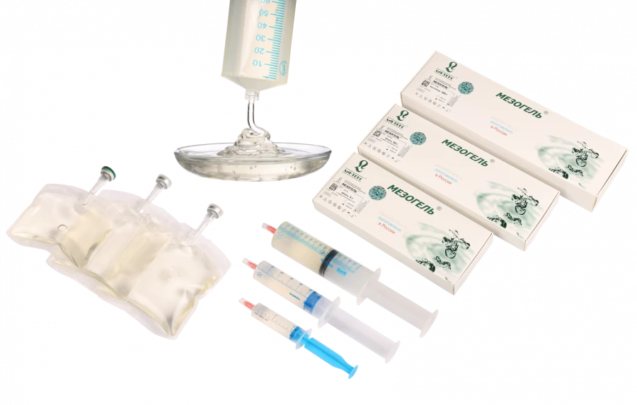 Anti-spasmodic resorbable gel MESOGEL®, sterile