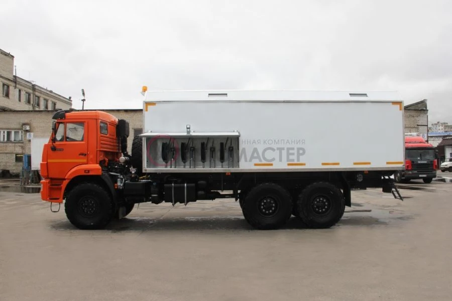Specialised EX/III van van, modification 578284, on the basis of KAMAZ 5350-D5 chassis