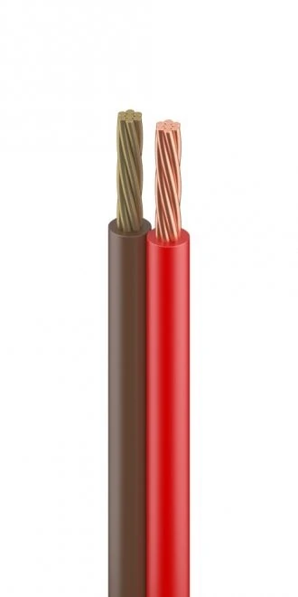 Thermoelectrode stranded wire with multi-conducting conductors, grade: PTGVVVng(A)-LS