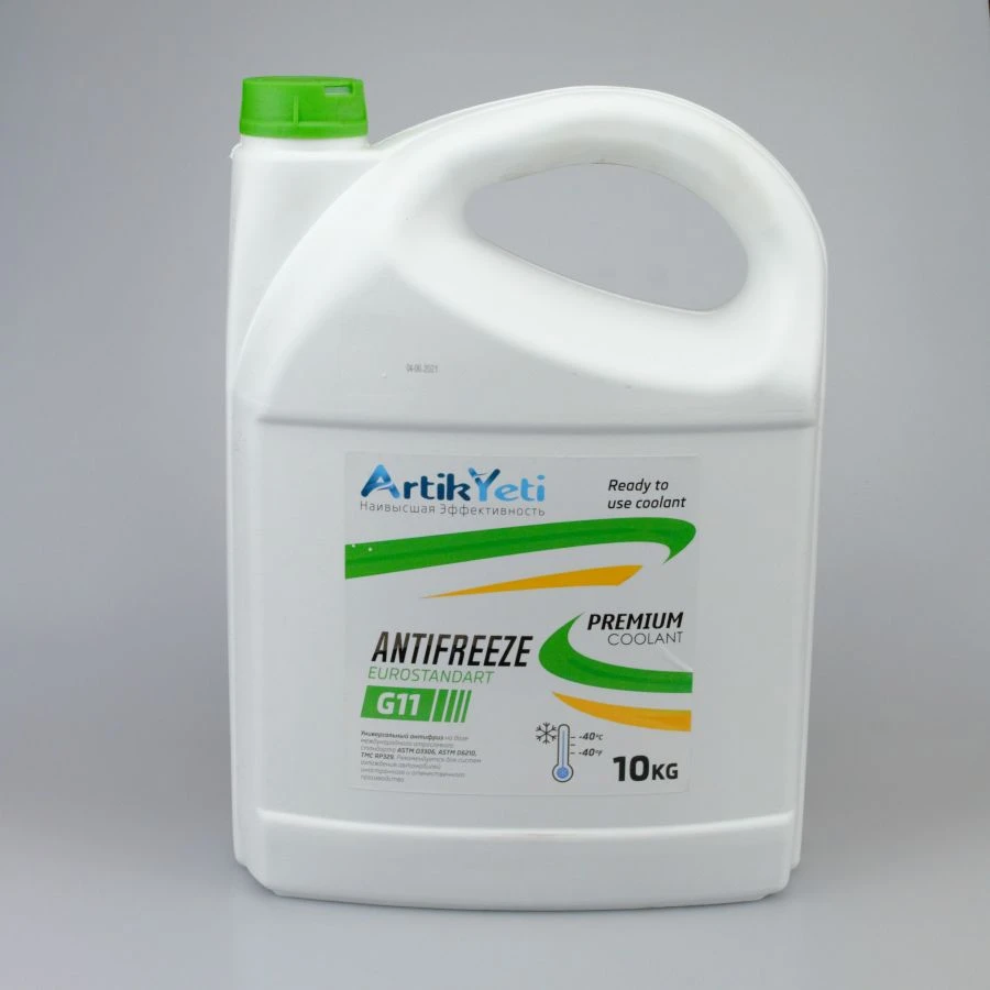 Artik Yeti Antifreeze EuroStandart G11 for Engine Cooling