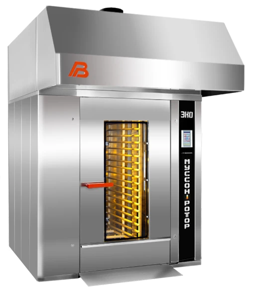 MUSSON-ROTOR model 250 MR super convection rotary baking oven