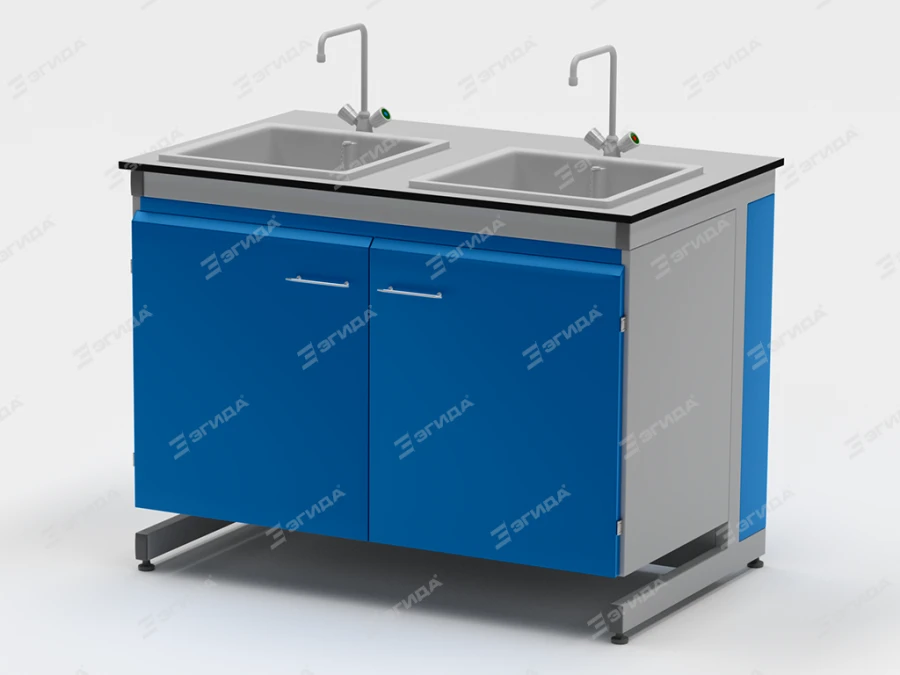 Pro SM series laboratory wash table (double)