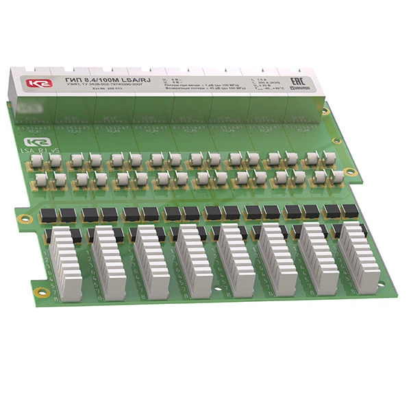 Surge protection device ISU 8.4/100M LSA/RJ (LT), cat.no.400 523.