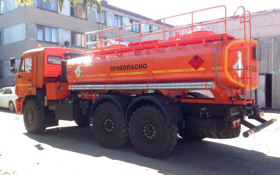 Refuelling tanker (ATZ) 7074A4-50 on chassis KAMAZ 43118-50 (-A5, -RR, -RS)