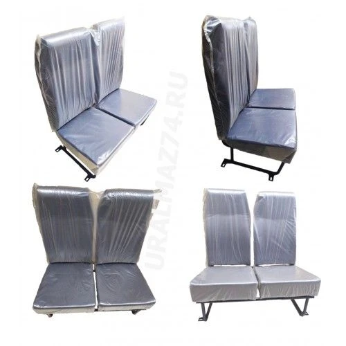 Manufacture of double passenger seat (without seat belts).
