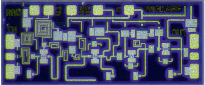 Microwave frequency multiplier module for 4 Ka-band, mark M431426