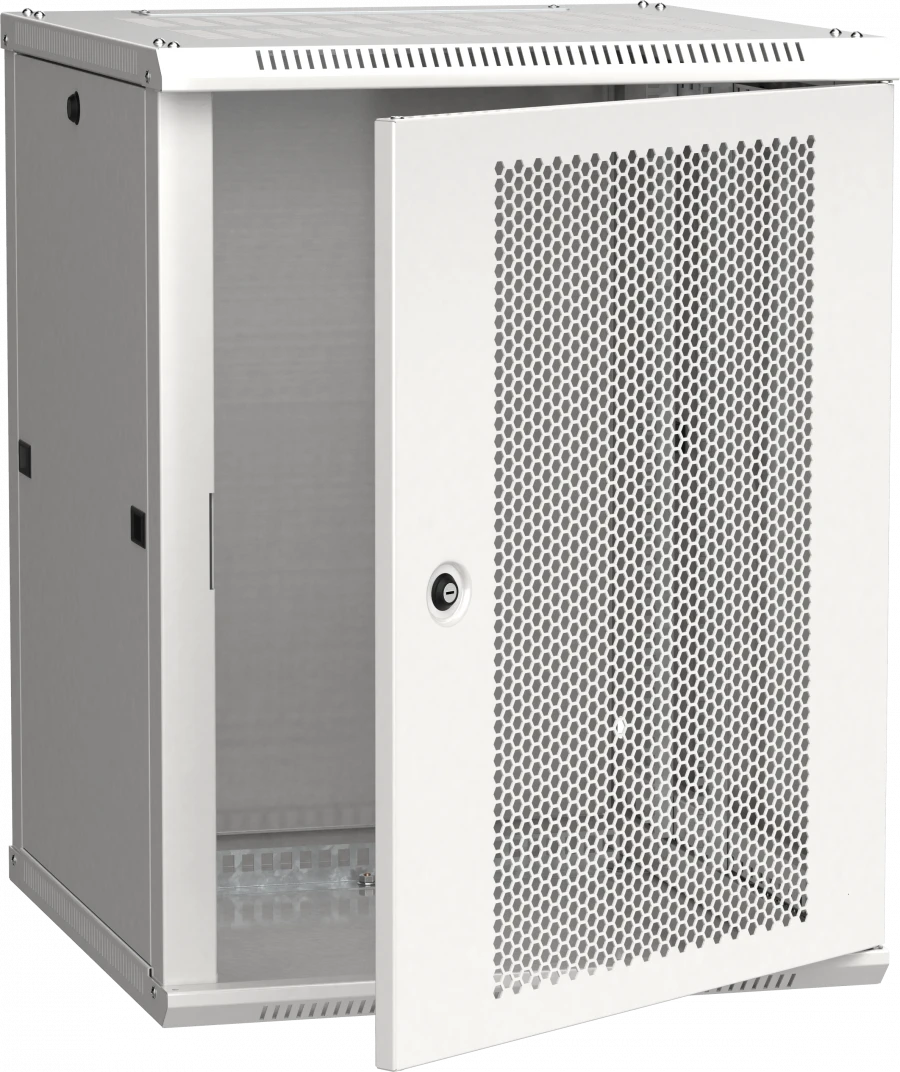 LWR3-18U66-PF ITK Cabinet LINEA W 18U 600x600 mm perforated door, RAL7035