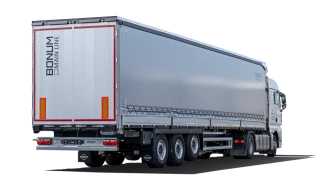 Semi-trailer BONUM 928010 (modifications 928010-11) AxTrM
