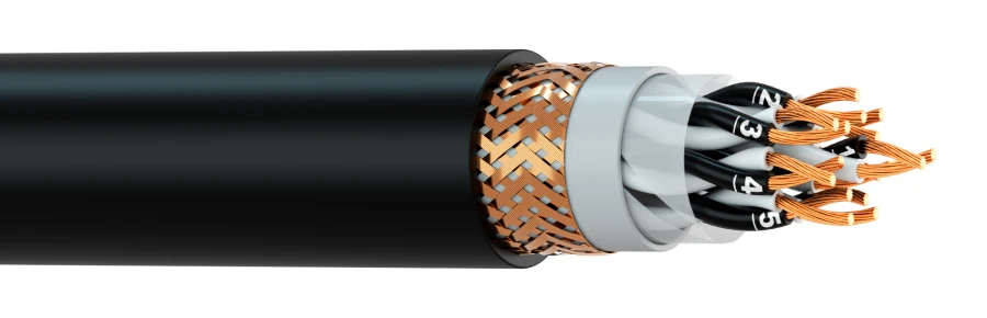 Installation cable with common tinned screen MKESHM (L)