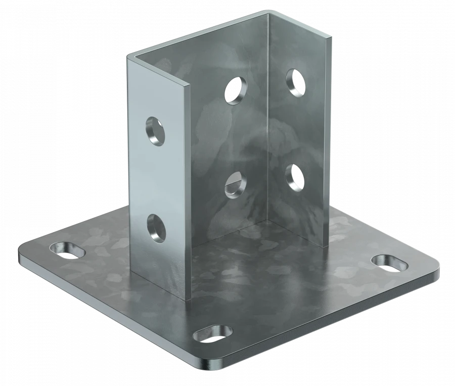 CLM50D-KPS-81-HDZ Reinforced ceiling mount for STRUT profile HDZ IEK