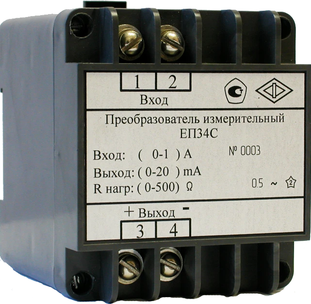 Converter measuring alternating current EP34S