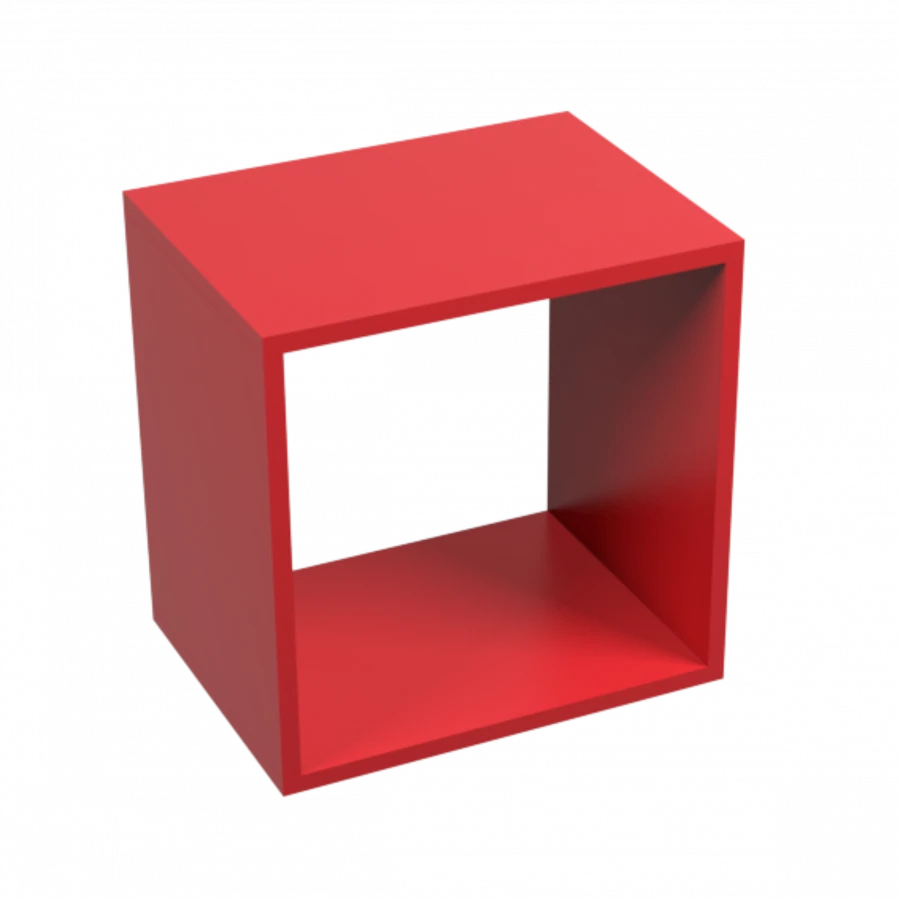 Hanging shelf 1 section 400x300x400 mm