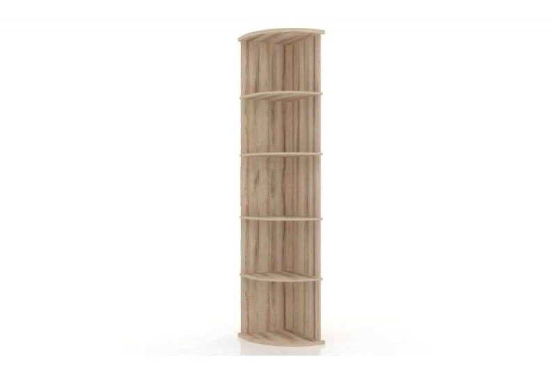 Marta LD 124.080.000 shelving unit end (White/Desira Ash )