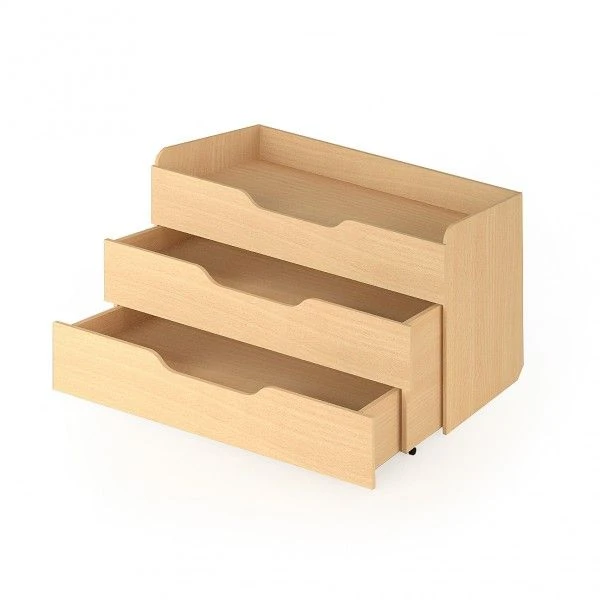 Tiered children's bed