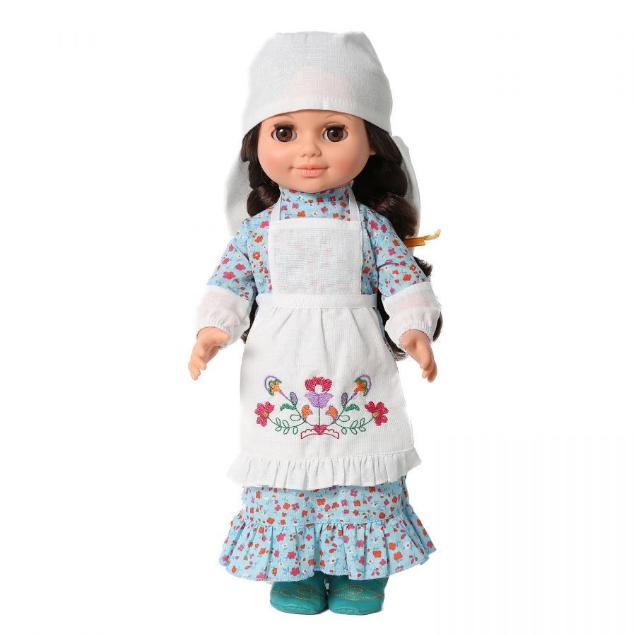 Plastic Doll Girl in Tatar costume, B3907/o