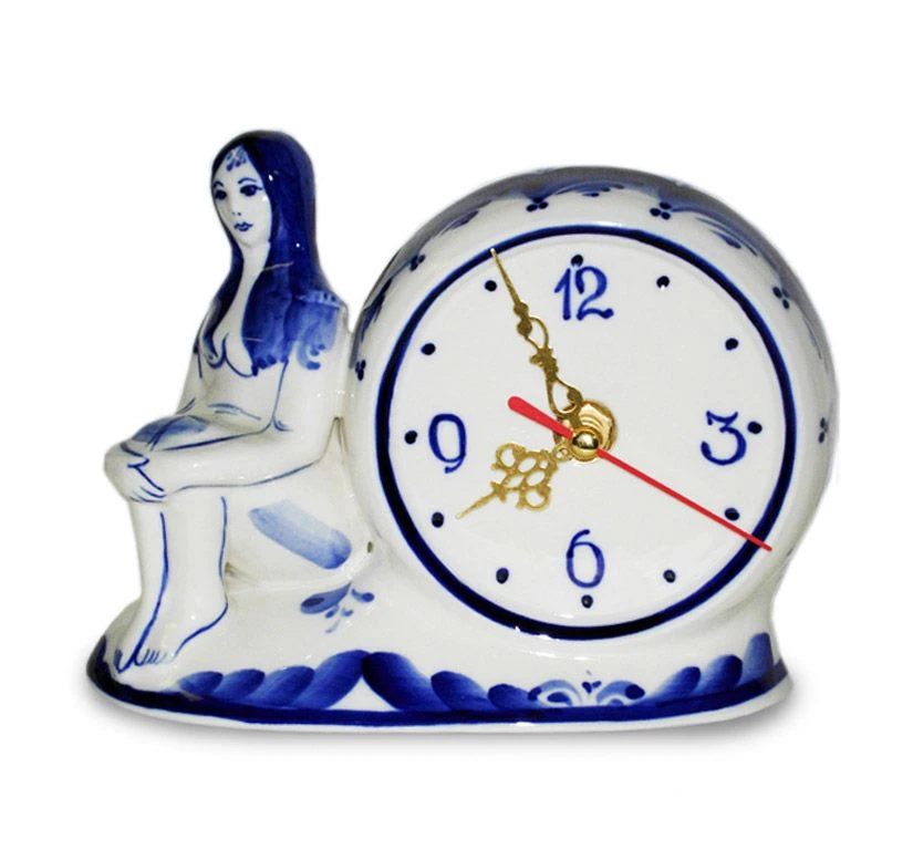 Porcelain Virgin wall clock 993045310