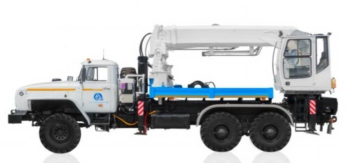 Universal drilling machine UBM-85 modification UBM85-51 on chassis Ural 4320-6951-72