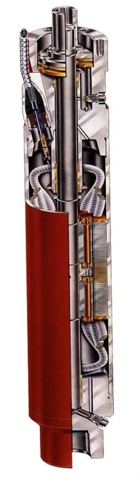 100373086 Submersible electric motor 562 series ESP Reda