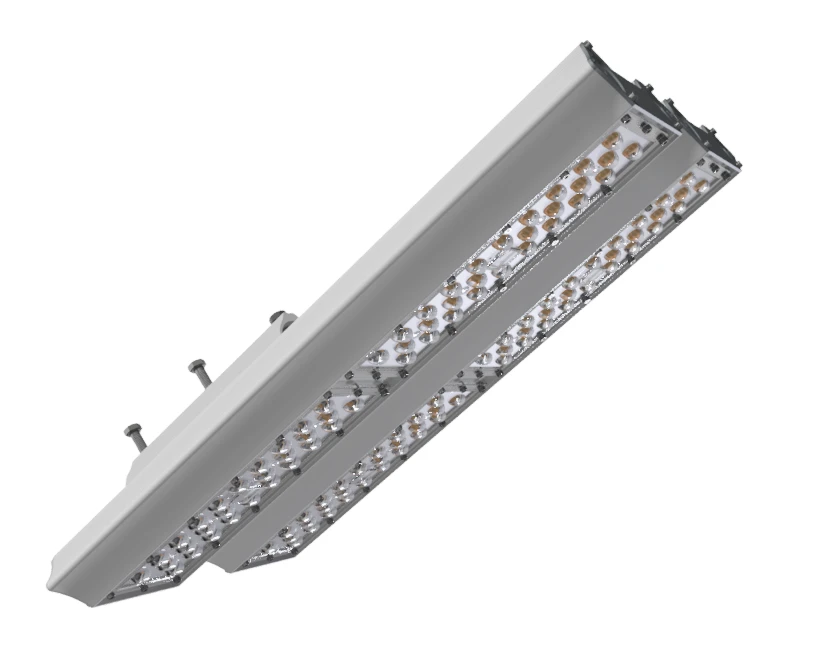 LED luminaire for motorways of I-sberg trade mark, model SKU 200 EFFECT R