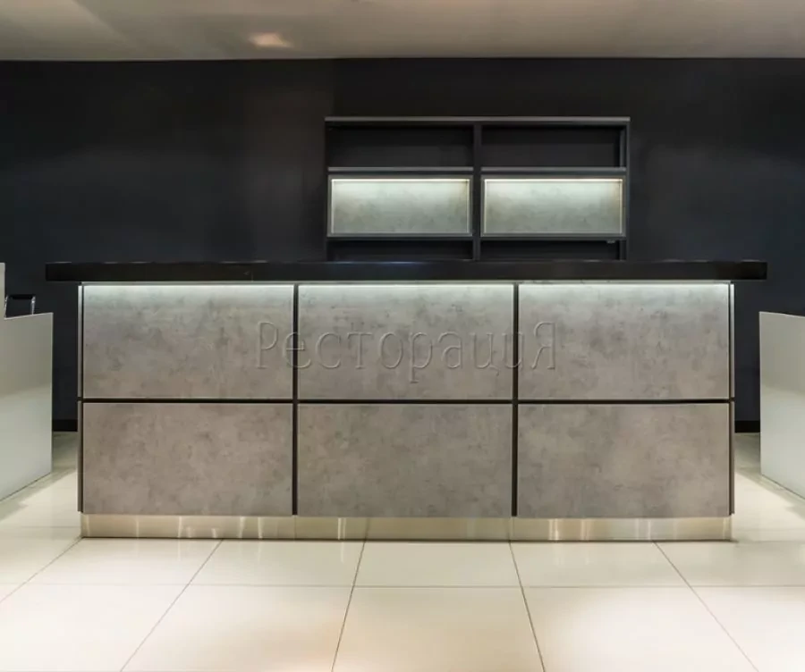 Bar counter MDF, plastic