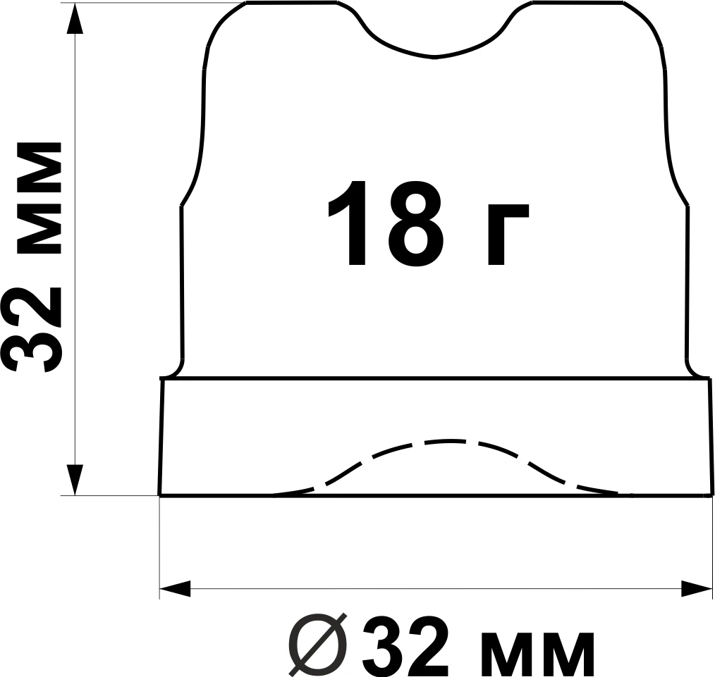 Cube shape and size