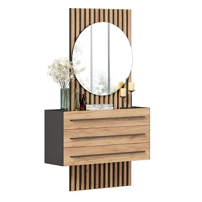 Naples LD.134100.000 Left side table with mirror
