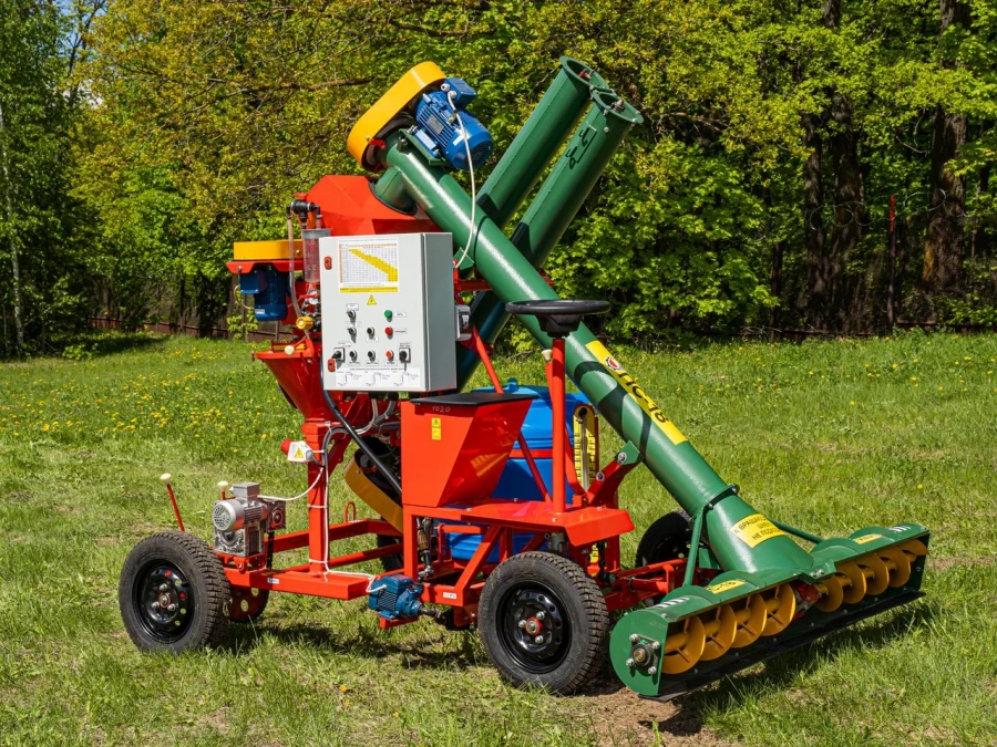 Chamber self-propelled seed treater PS-18 OPTIMA