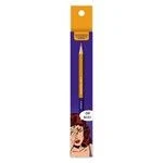 Graphite pencils "VKF" "Pencil with funny phrases" SUV-005 Two-colour sharpened pencil 16 pcs.